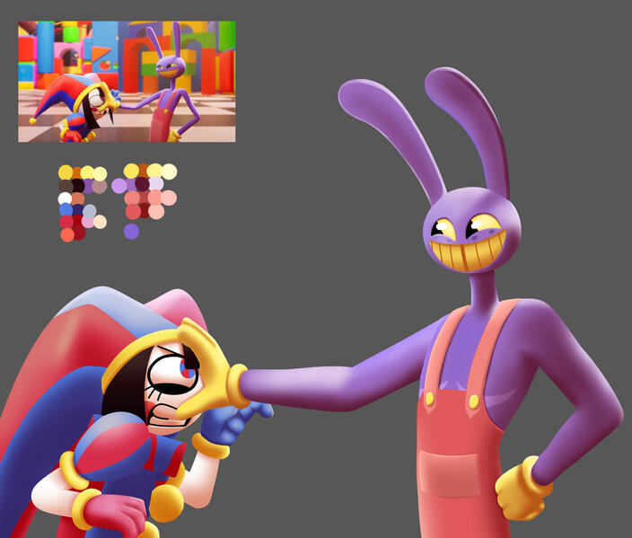 The Amazing Digital Circus Screenshot Redraw 2025 2000 x 1704 pixels, Digital