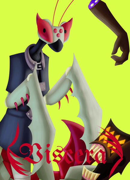 Viscera Character Card 2025 2163 x 3000 pixels, Digital