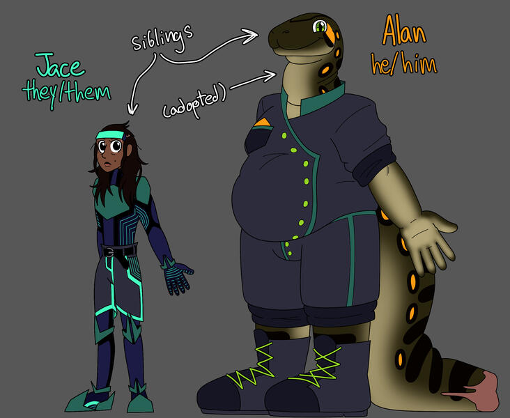 Jace and Alan 2025 2440 x 2000 pixels, Digital